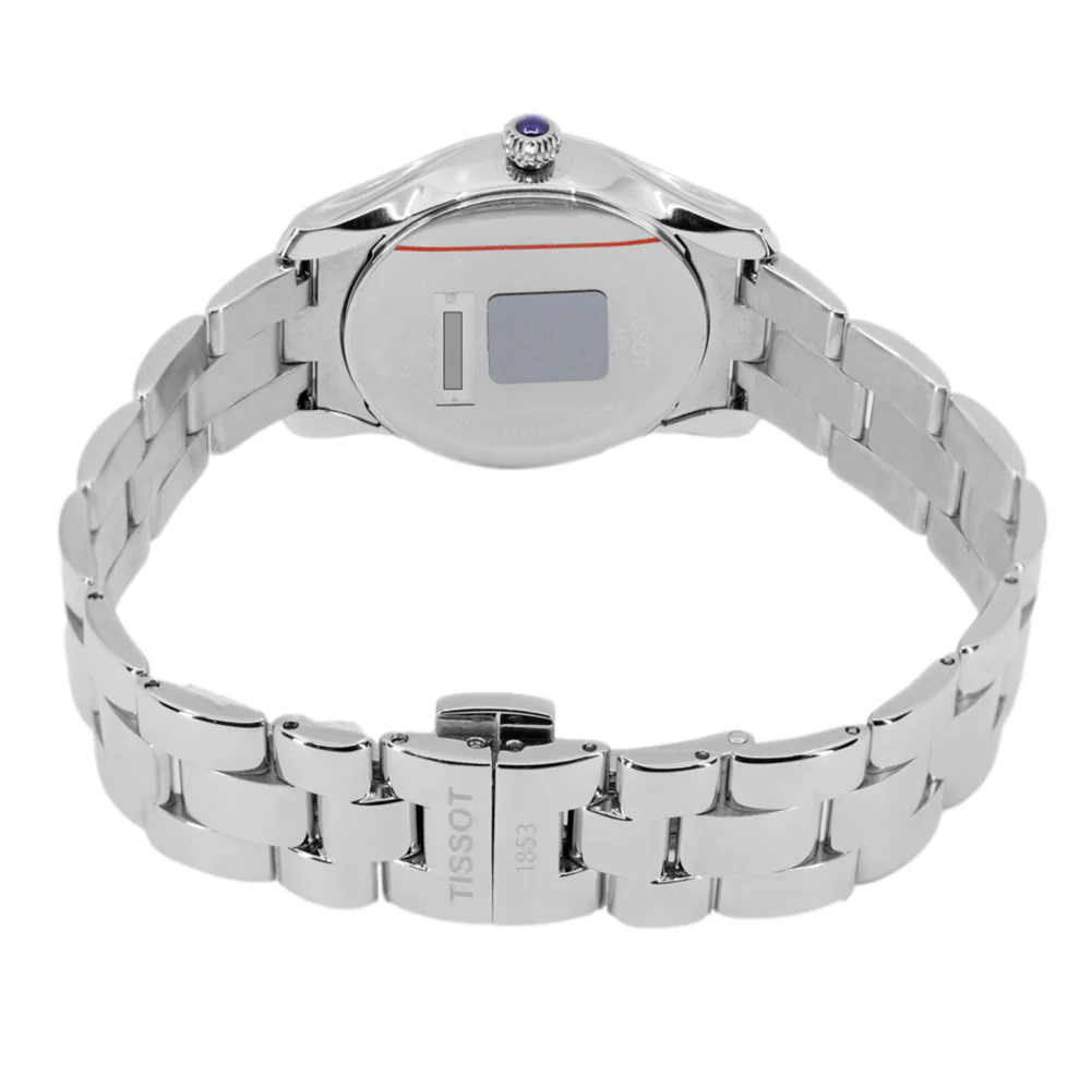 Tissot Ladies T112.210.11.041.00 T-Wave Blue Dial Watch - Image 5