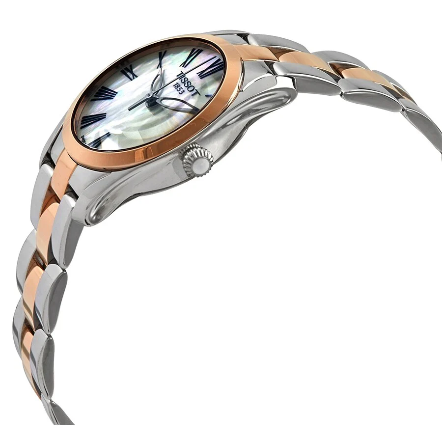 Tissot Ladies T112.210.22.113.01 T-Wave Two Tone Watch - Image 2