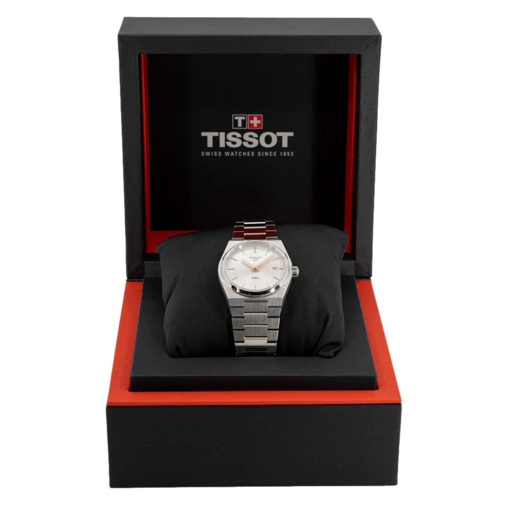 Tissot Ladies T137.210.11.031.00 PRX 35mm Silver Dial Watch - Image 8