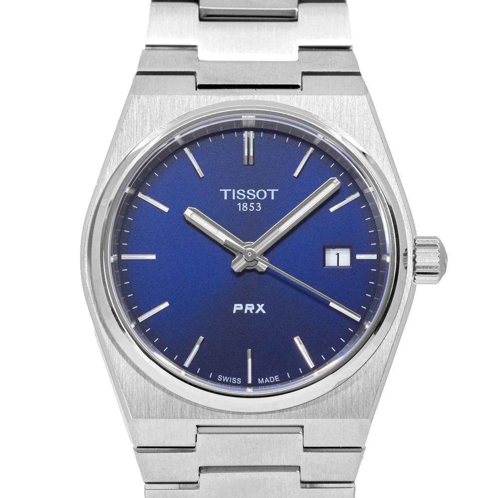 Tissot Ladies T137.210.11.041.00 PRX Blue Dial 35mm Watch - Image 2