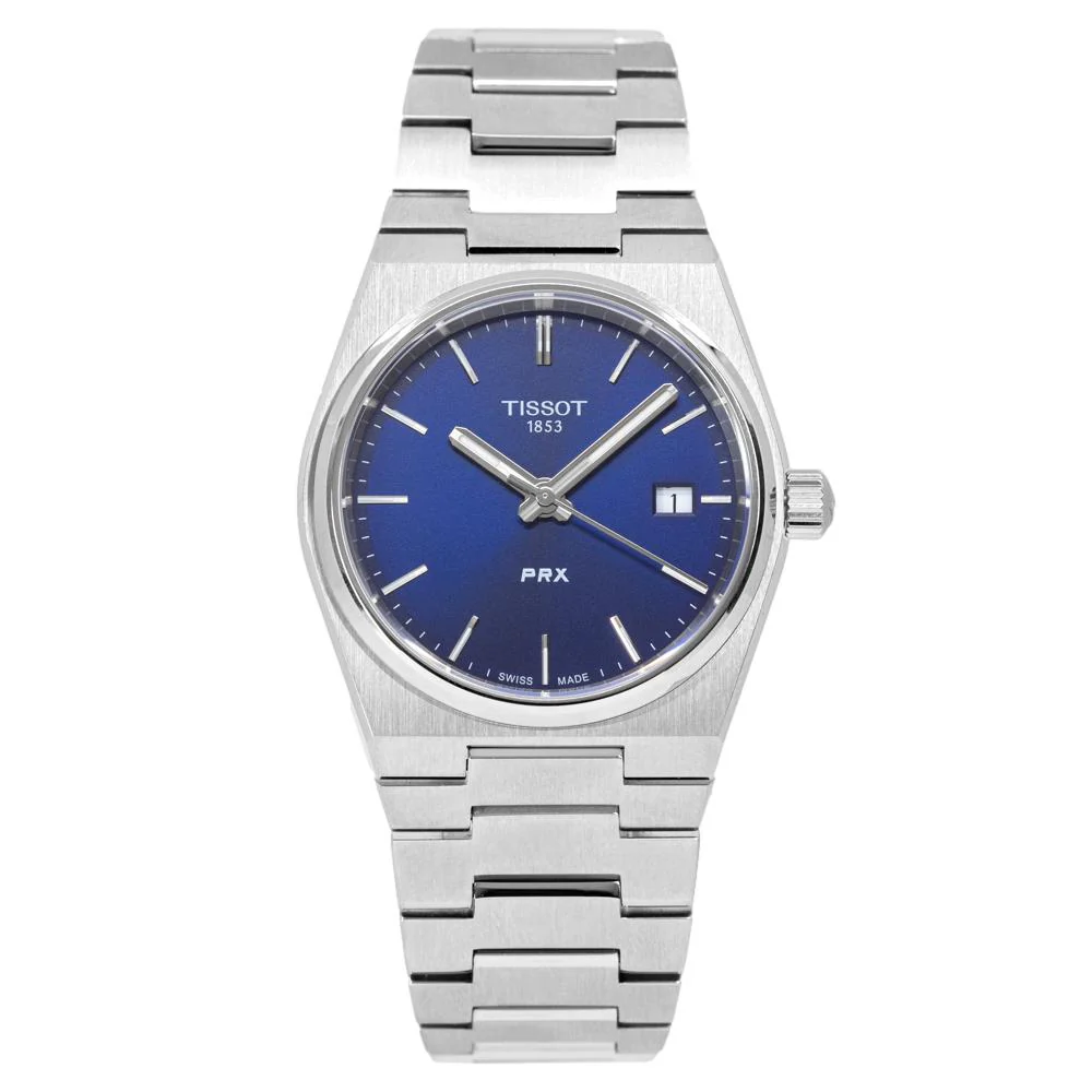 Tissot Ladies T137.210.11.041.00 PRX Blue Dial 35mm Watch - Image 3