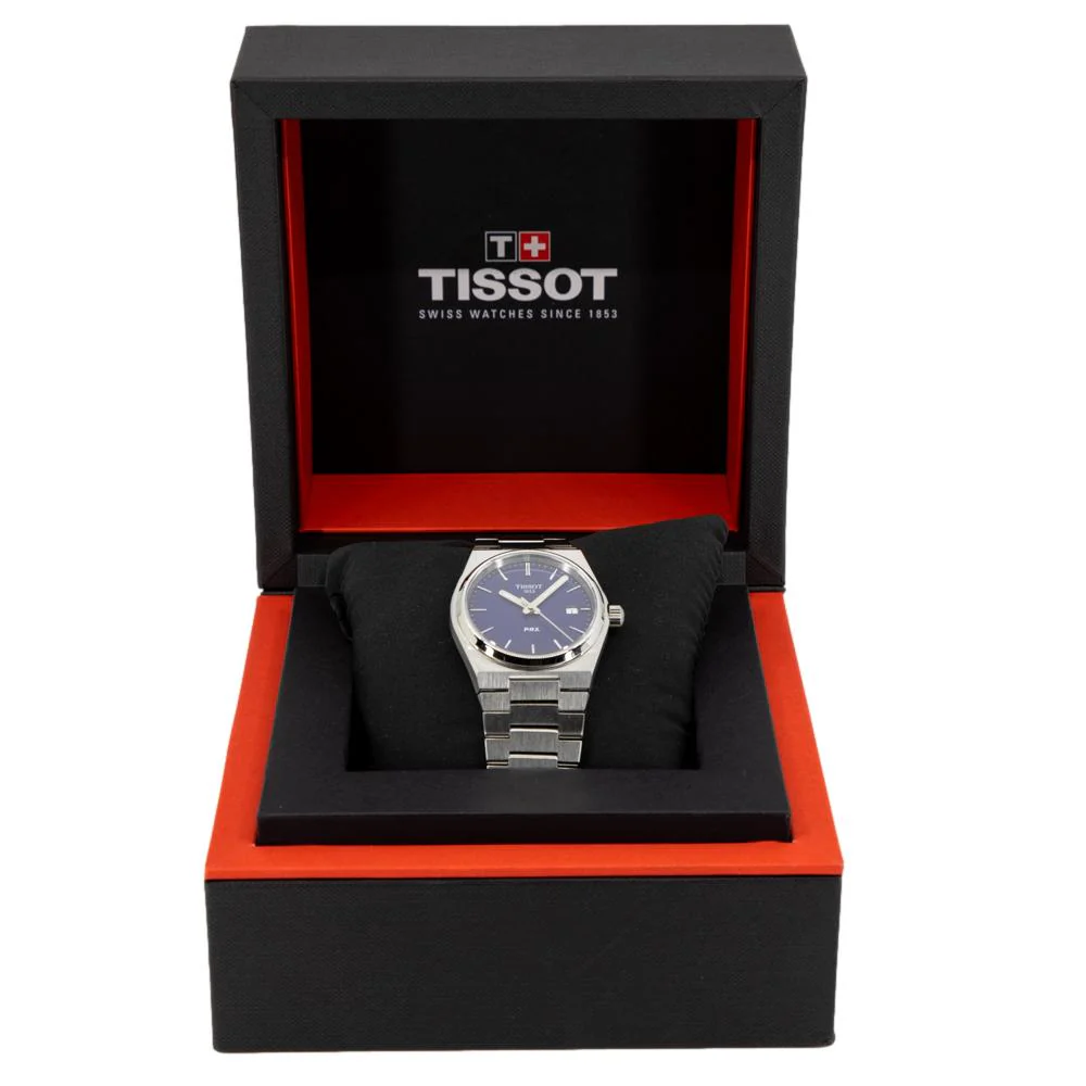 Tissot Ladies T137.210.11.041.00 PRX Blue Dial 35mm Watch - Image 8