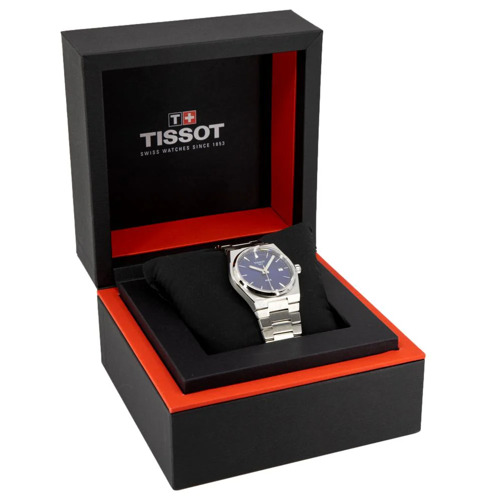 Tissot Ladies T137.210.11.041.00 PRX Blue Dial 35mm Watch - Image 9