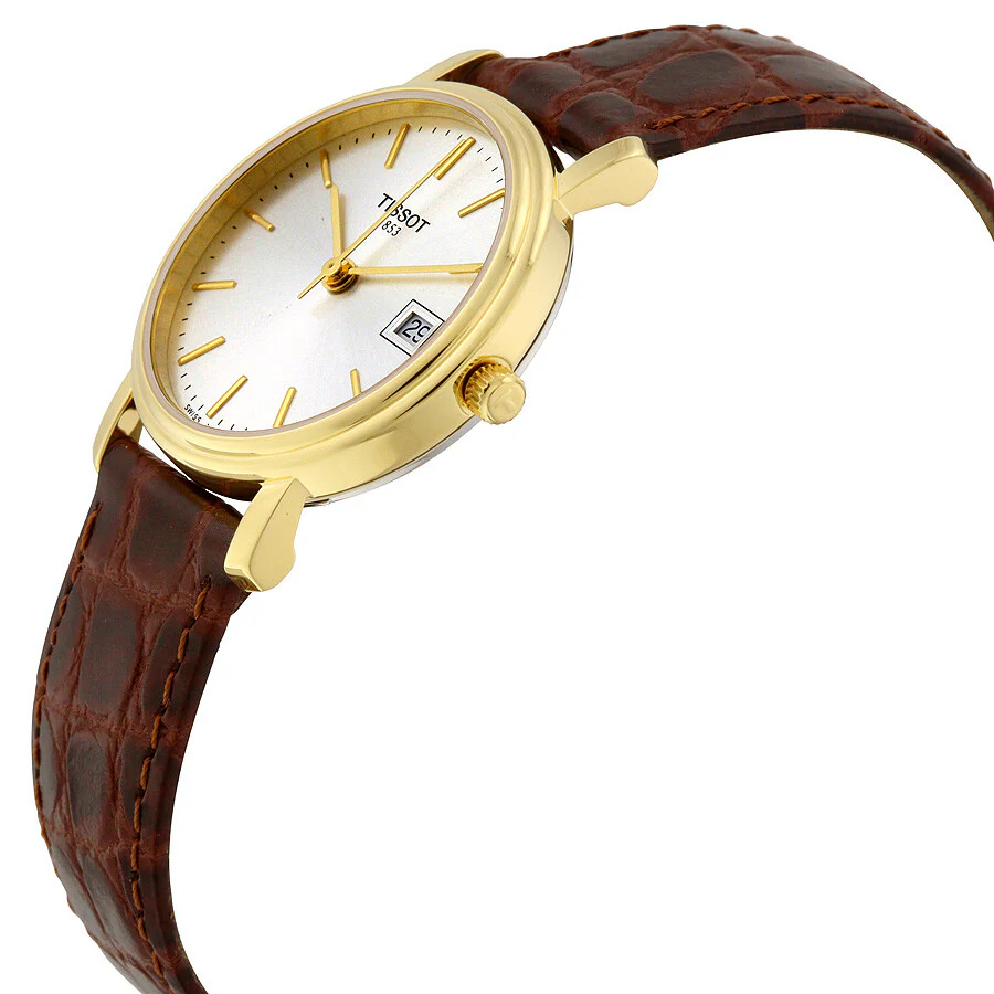 Tissot Ladies T52.5.111.31 Desire 27 Yellow Gold PVD Watch - Image 2