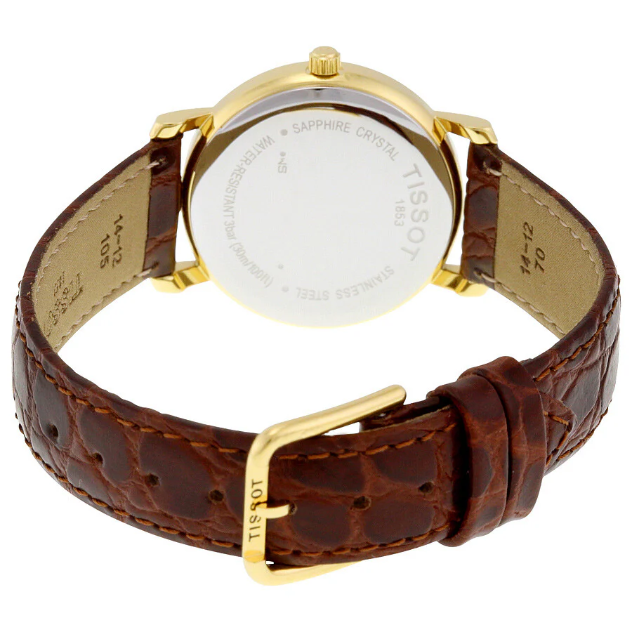 Tissot Ladies T52.5.111.31 Desire 27 Yellow Gold PVD Watch - Image 3