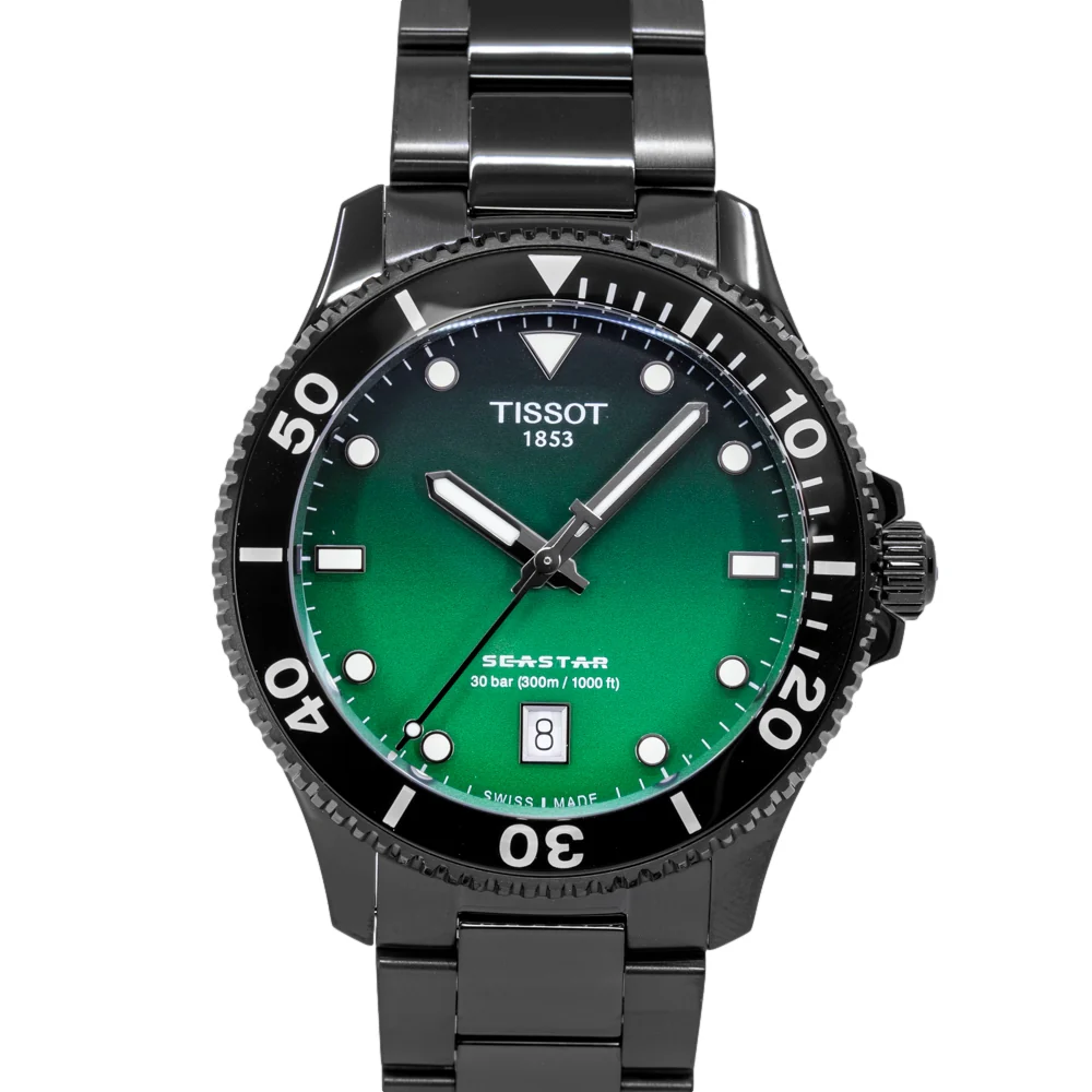 Tissot Men's T120.410.33.091.00 Seastar 1000 40mm Quartz - Image 2