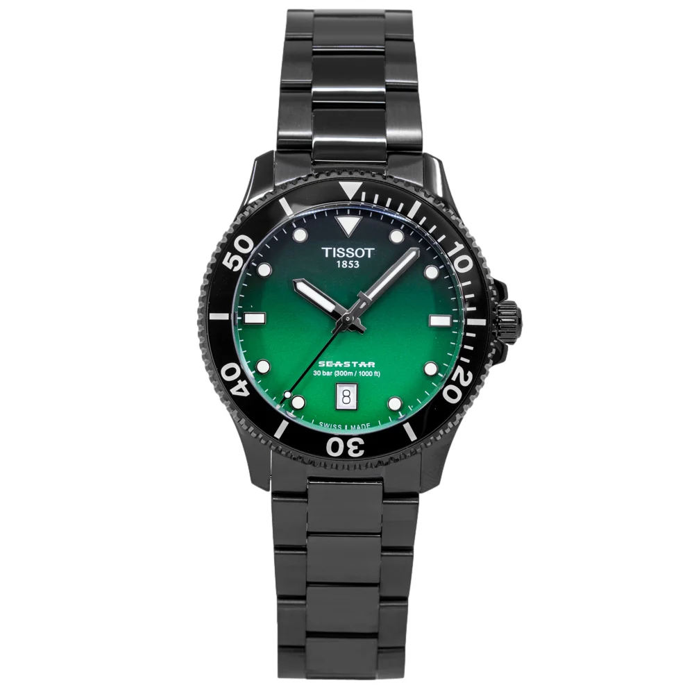 Tissot Men's T120.410.33.091.00 Seastar 1000 40mm Quartz - Image 3