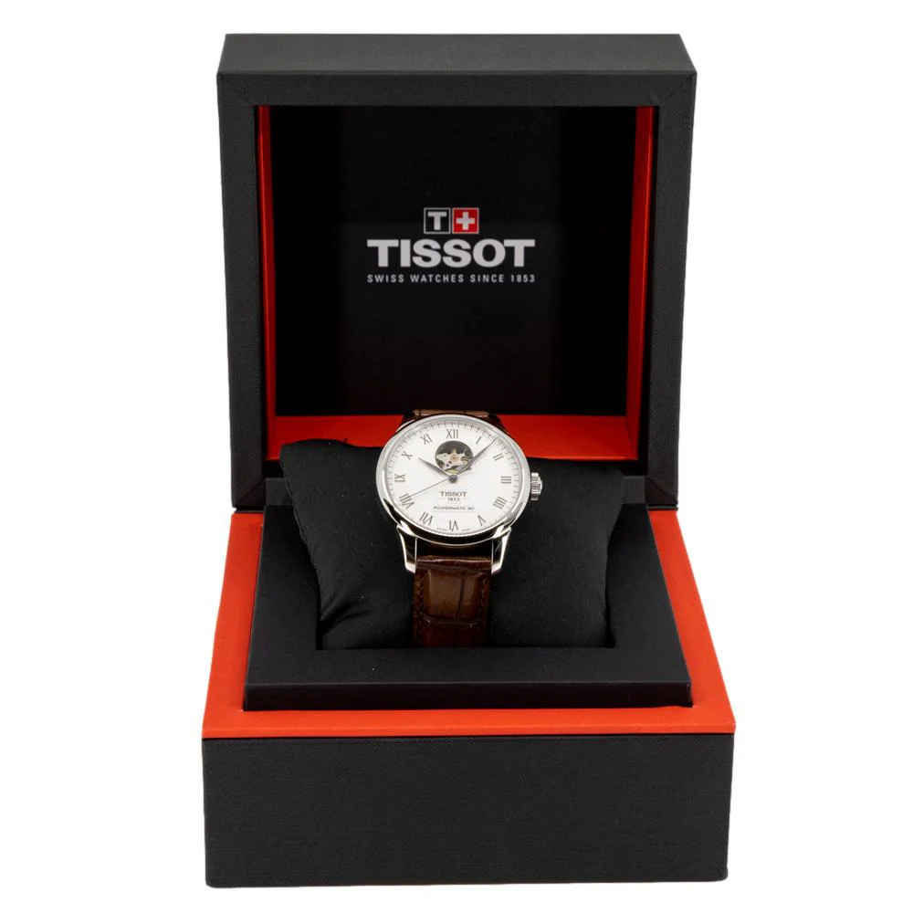 Tissot Men's T006.407.16.033.01 Le Locle Open Heart Watch - Image 8