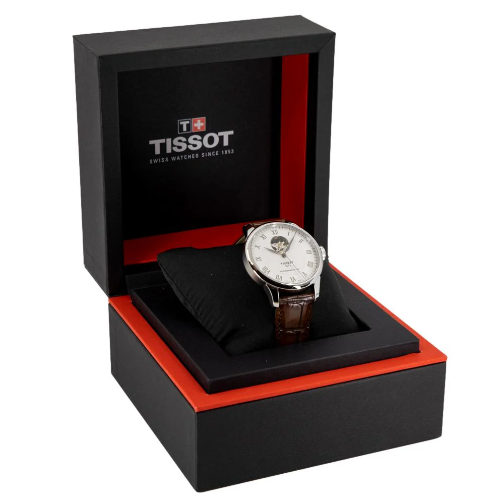 Tissot Men's T006.407.16.033.01 Le Locle Open Heart Watch - Image 9