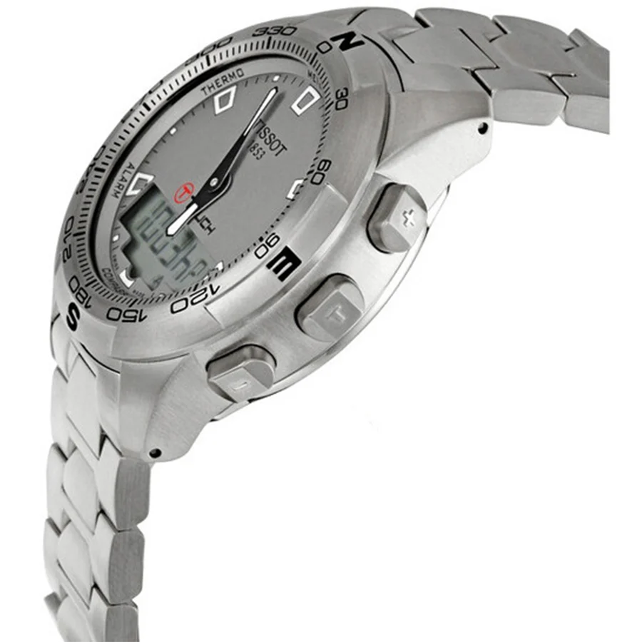 Tissot Men's T047.420.11.071.00 T-Touch Silver Watch - Image 2