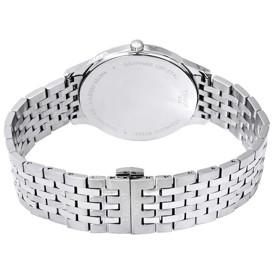 Tissot Men's T063.409.11.018.00 Tradition White Dial Watch - Image 3