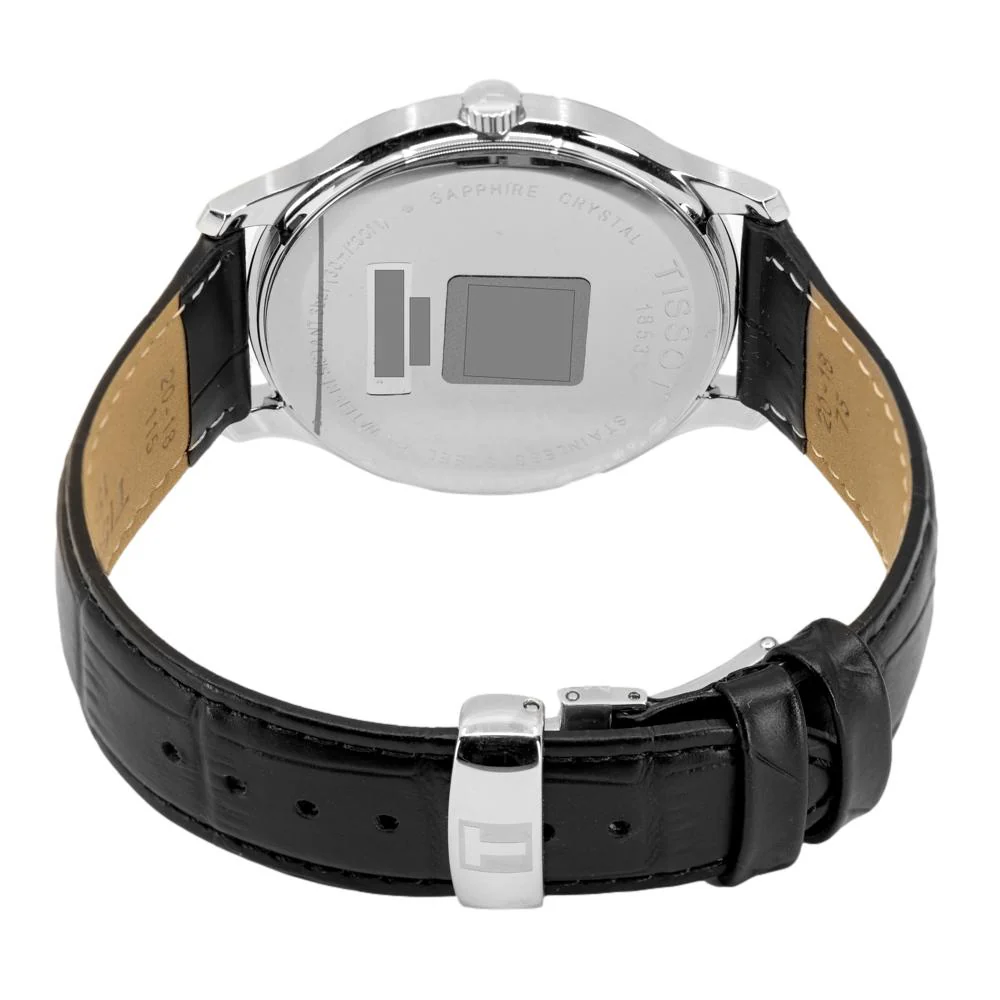 Tissot Men's T063.610.16.057.00 Tradition Black Dial Watch - Image 5