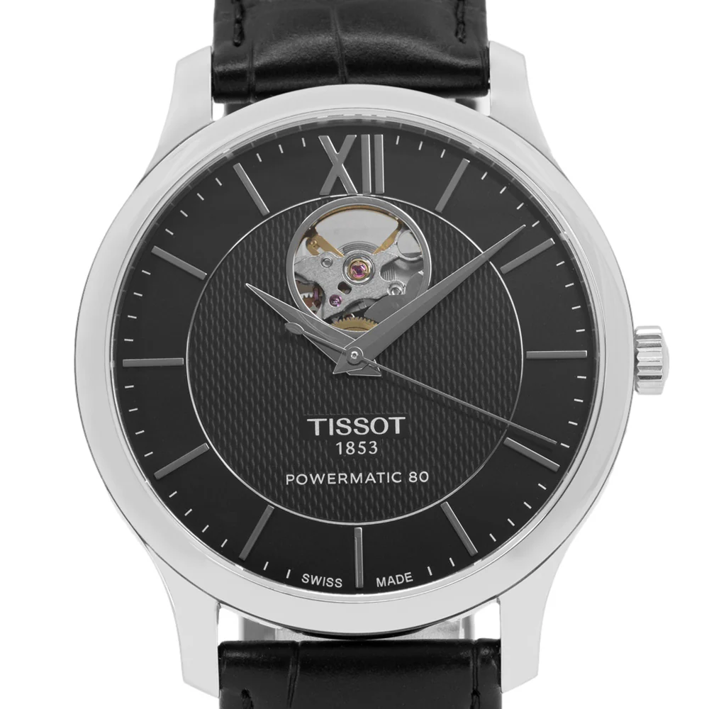 Tissot Men's T063.907.16.058.00 Tradition Open Hearth Auto - Image 3