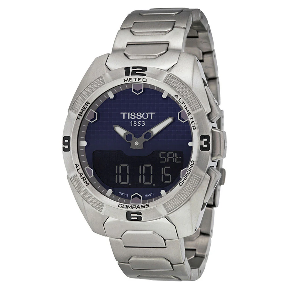 Tissot Men's T091.420.44.041.00 T-Touch 45mm Expert Solar