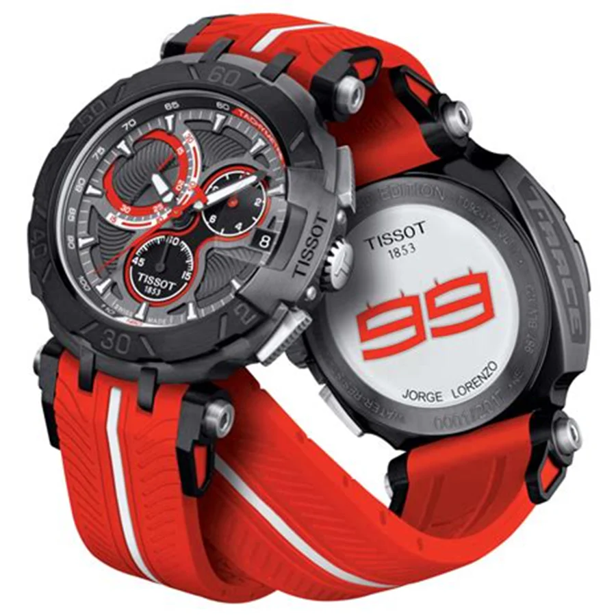 Tissot Men's T092.417.37.061.02 Jorge Lorenzo 2017 Watch - Image 2