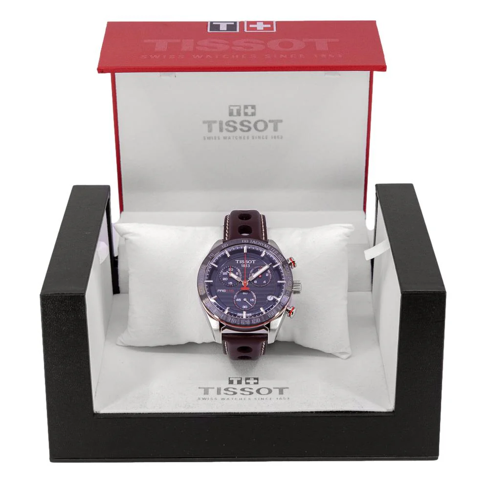 Tissot Men's T100.417.16.041.00 Chronograph PRS 516 Watch - Image 8