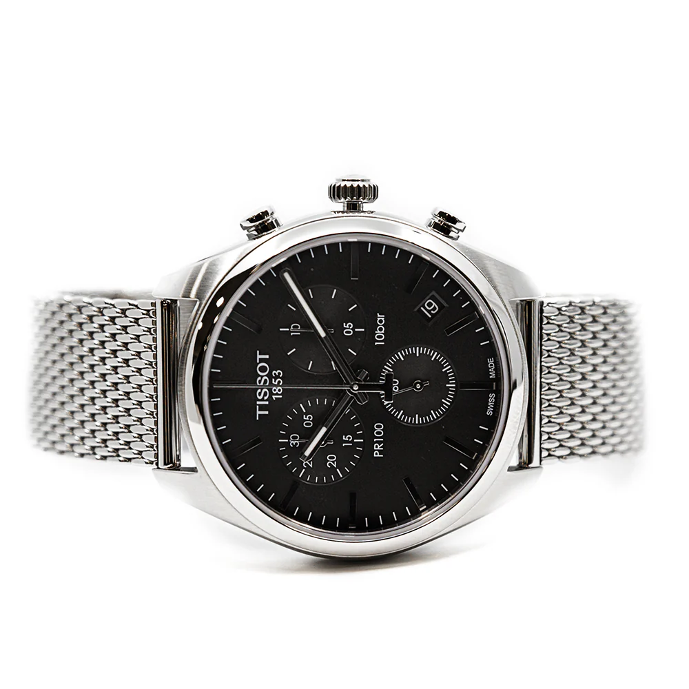Tissot Men's T101.417.11.051.01 PR 100 Chronograph Watch - Image 3