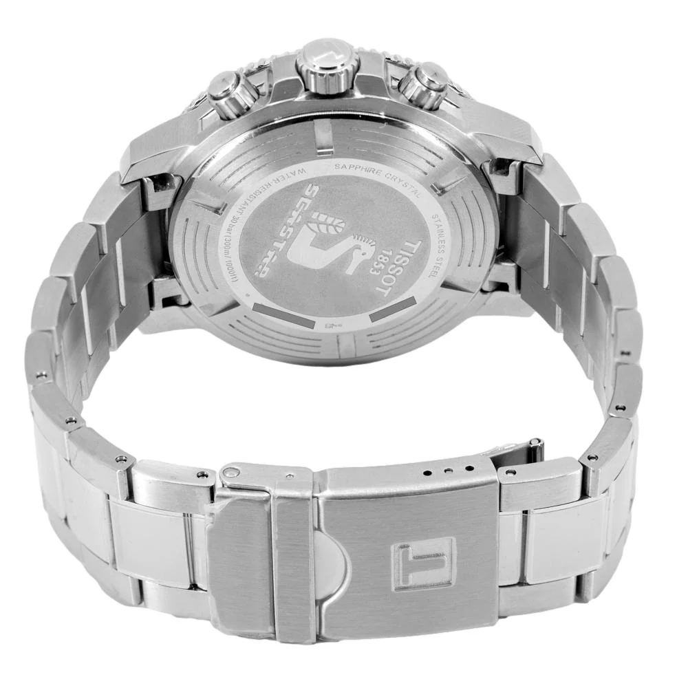 Tissot Men's T120.417.11.041.01 Seastar1000 Chrono Blue Dial - Image 4