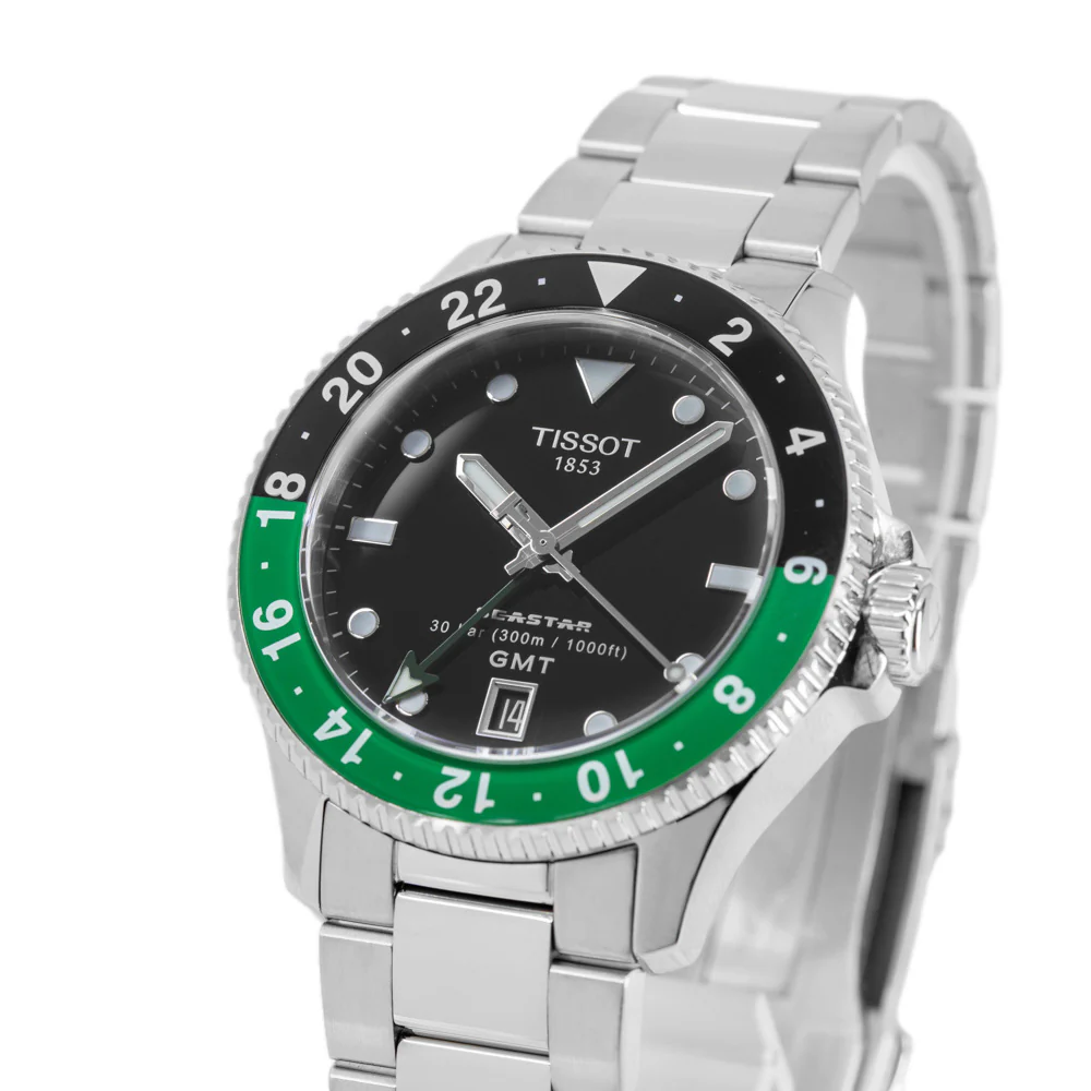 Tissot Men's T120.852.11.051.00 Seastar 1000 GMT Quartz - Image 10