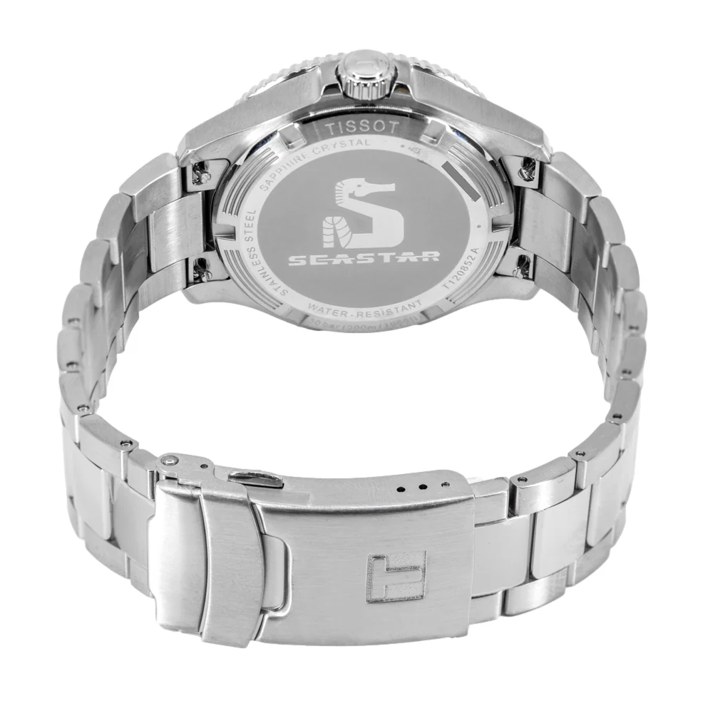 Tissot Men's T120.852.11.051.00 Seastar 1000 GMT Quartz - Image 5