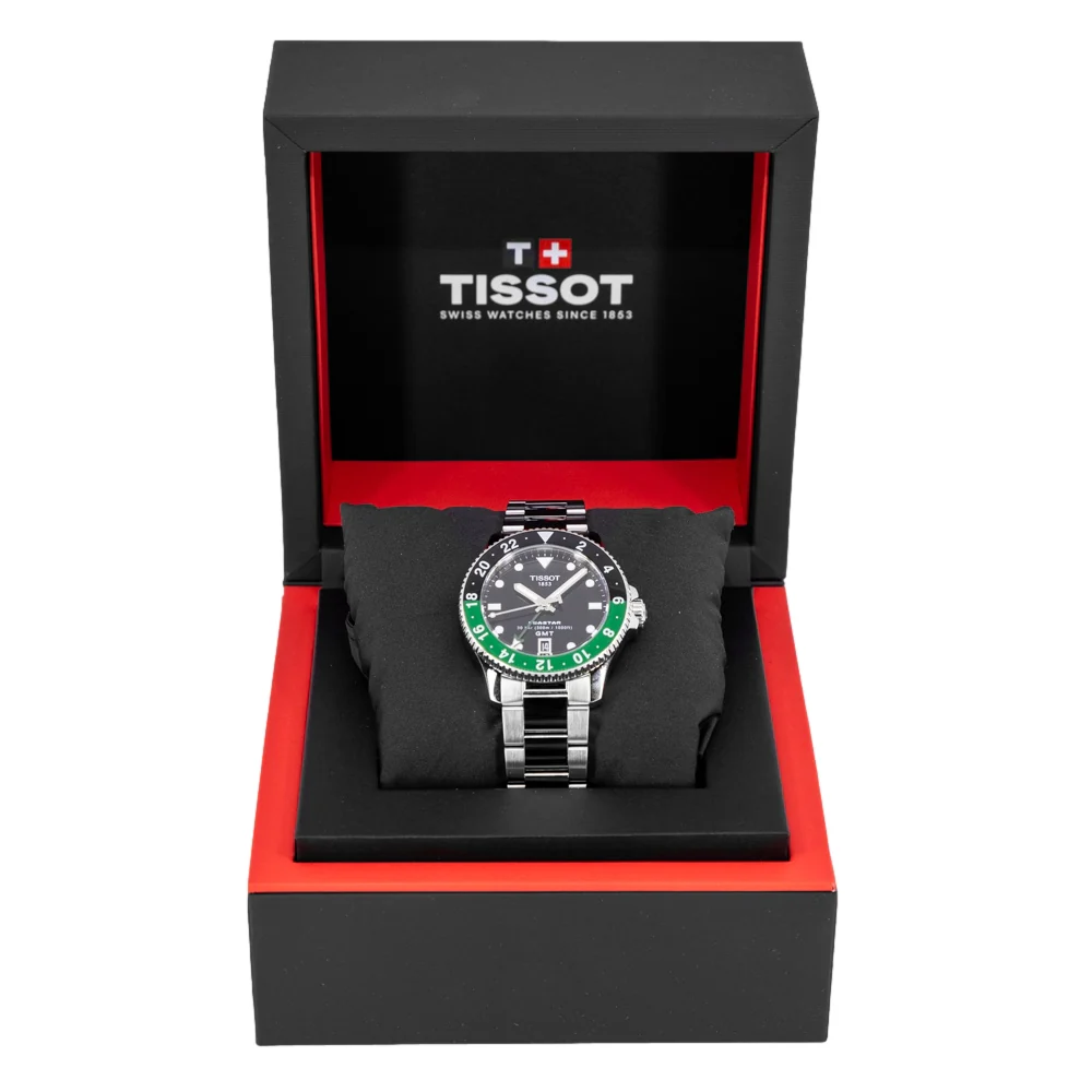 Tissot Men's T120.852.11.051.00 Seastar 1000 GMT Quartz - Image 8