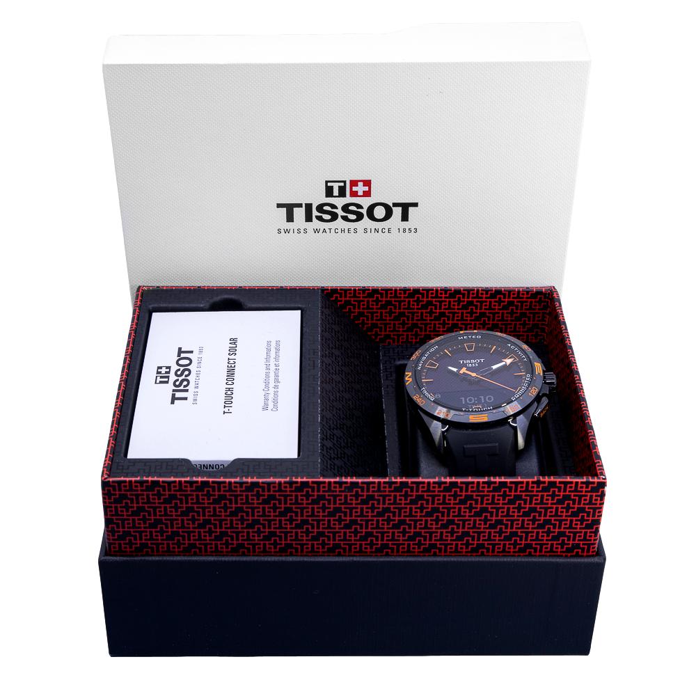 Tissot Men's T121.420.47.051.04 T-Touch Connect Solar Watch - Image 7