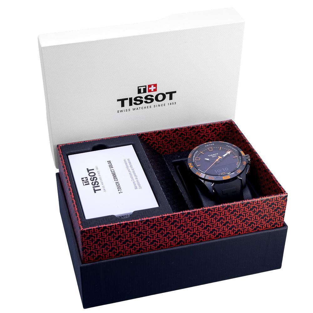 Tissot Men's T121.420.47.051.04 T-Touch Connect Solar Watch - Image 8