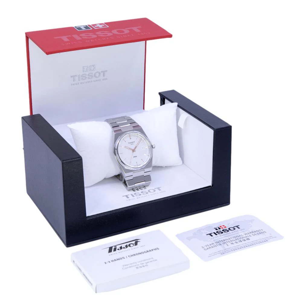 Tissot Men's T137.410.11.031.00 PRX Silver Dial Quartz - Image 10