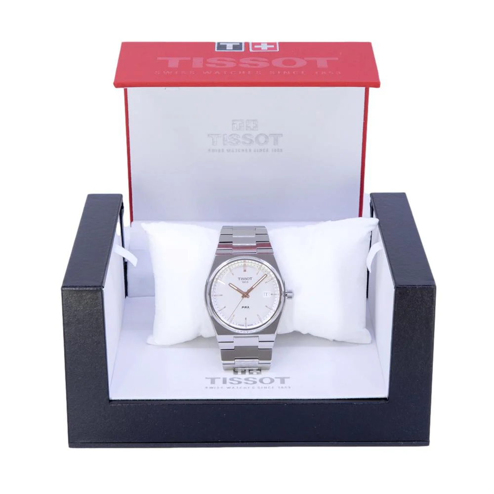 Tissot Men's T137.410.11.031.00 PRX Silver Dial Quartz - Image 7