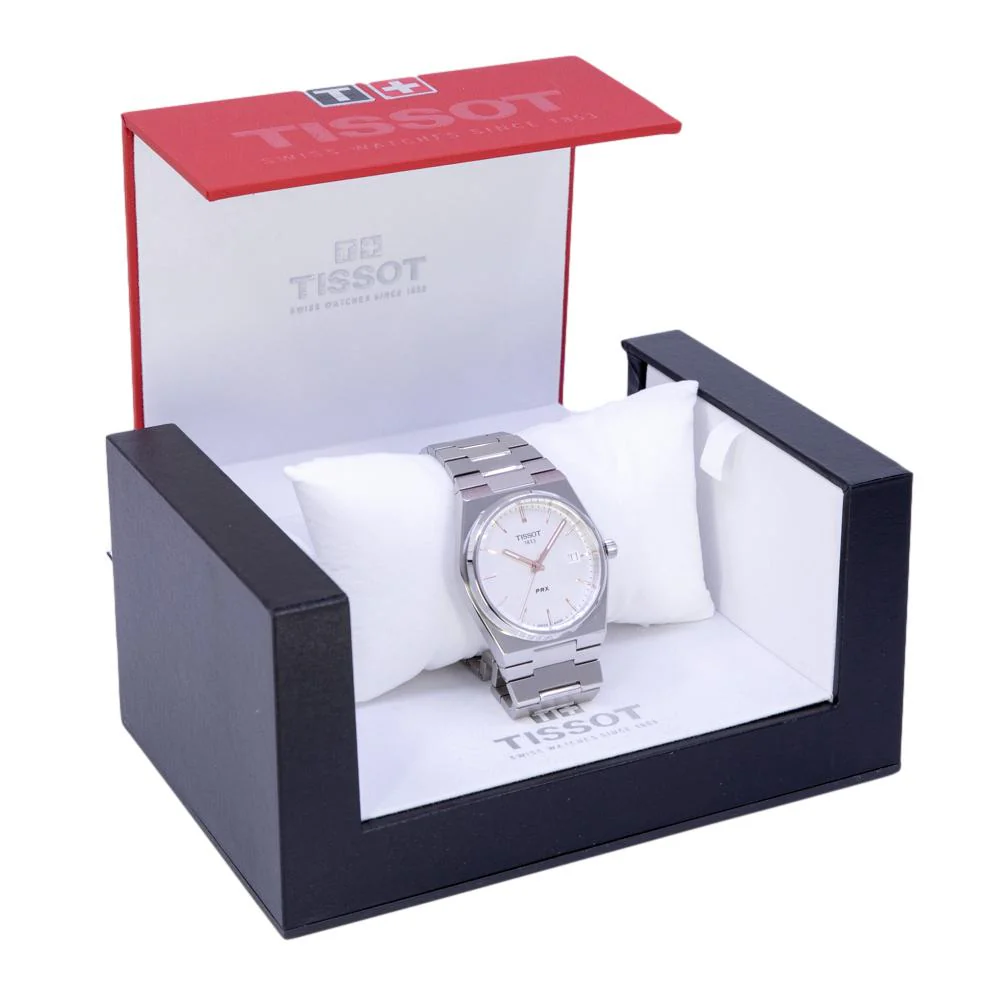 Tissot Men's T137.410.11.031.00 PRX Silver Dial Quartz - Image 8