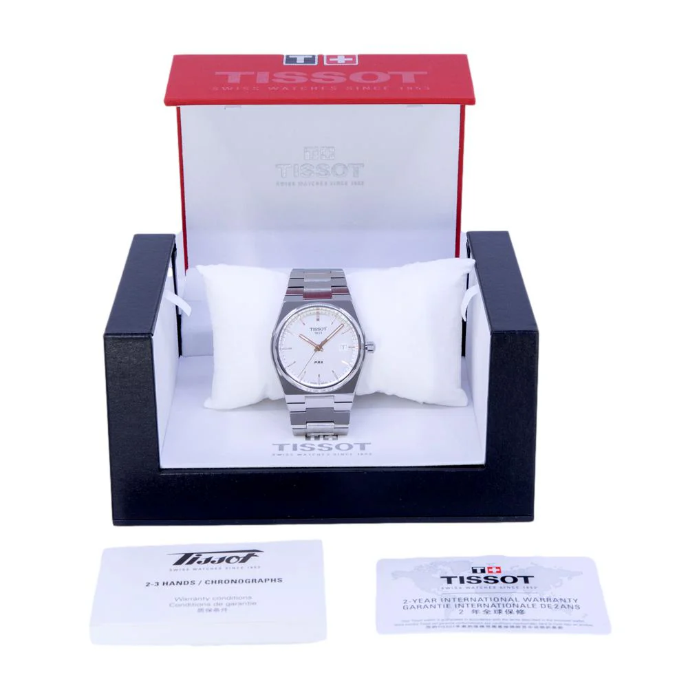 Tissot Men's T137.410.11.031.00 PRX Silver Dial Quartz - Image 9