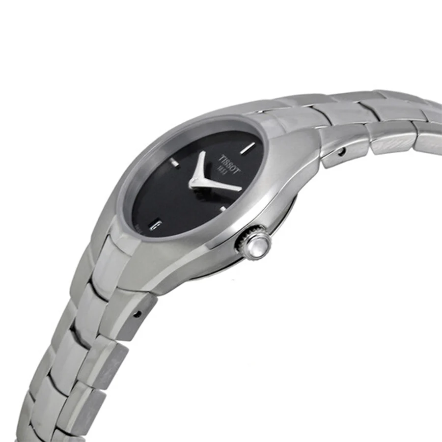Tissot T096.009.11.121.00 T-Lady Black MOP Dial Watch - Image 2