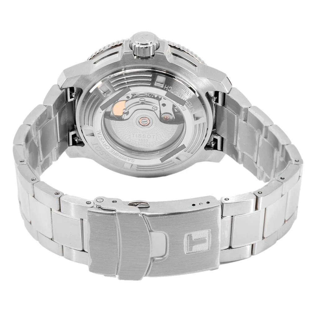 Tissot T120.607.11.041.01 Seastar 2000 Blue Dial Watch - Image 4