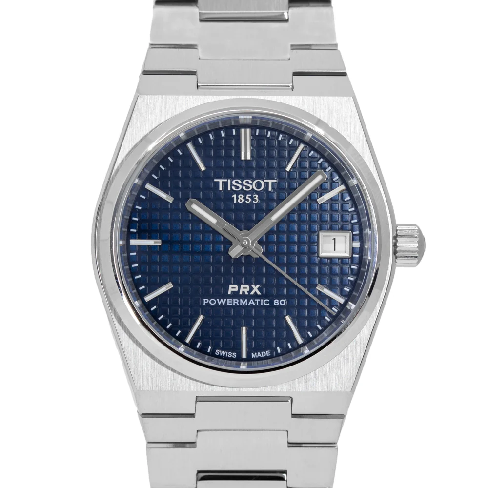 Tissot T137.207.11.041.00 PRX 35 Powermatic 80-Blue Dial - Image 3