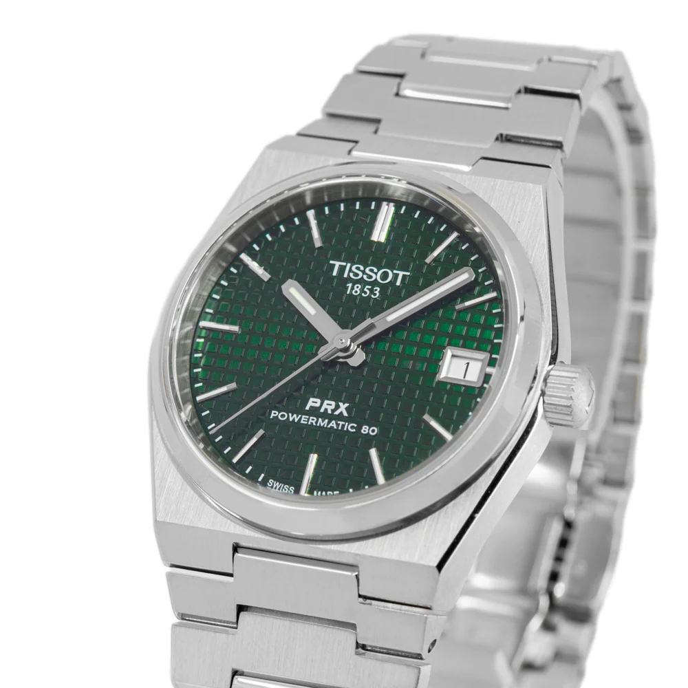 Tissot T137.207.11.091.00 PRX 35 Powermatic 80-Green Dial - Image 10