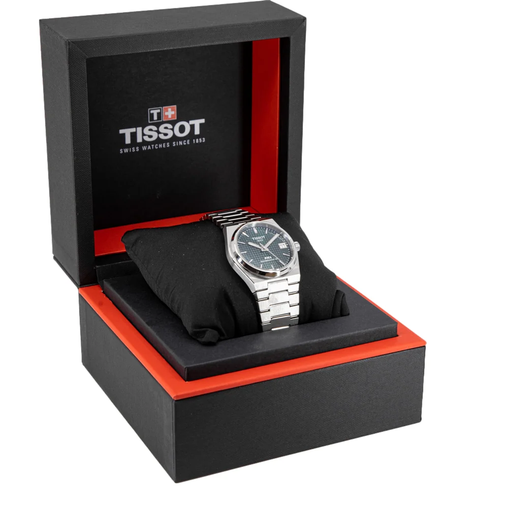 Tissot T137.207.11.091.00 PRX 35 Powermatic 80-Green Dial - Image 9