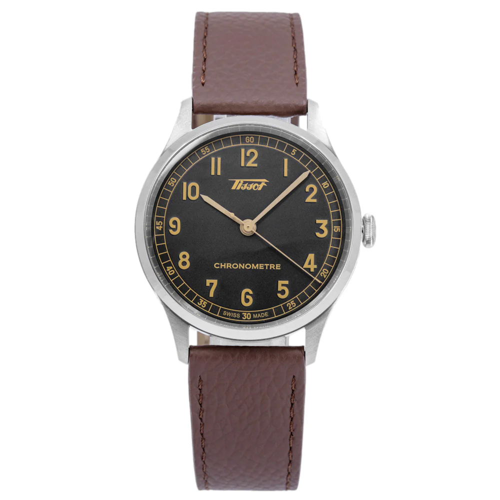 Tissot Men's T142.464.16.062.00 Heritage 1938 Automatic COSC - Image 3