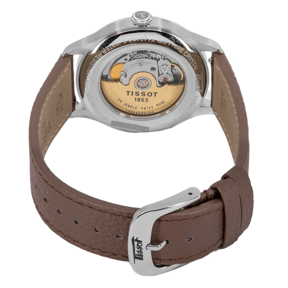 Tissot Men's T142.464.16.062.00 Heritage 1938 Automatic COSC - Image 5