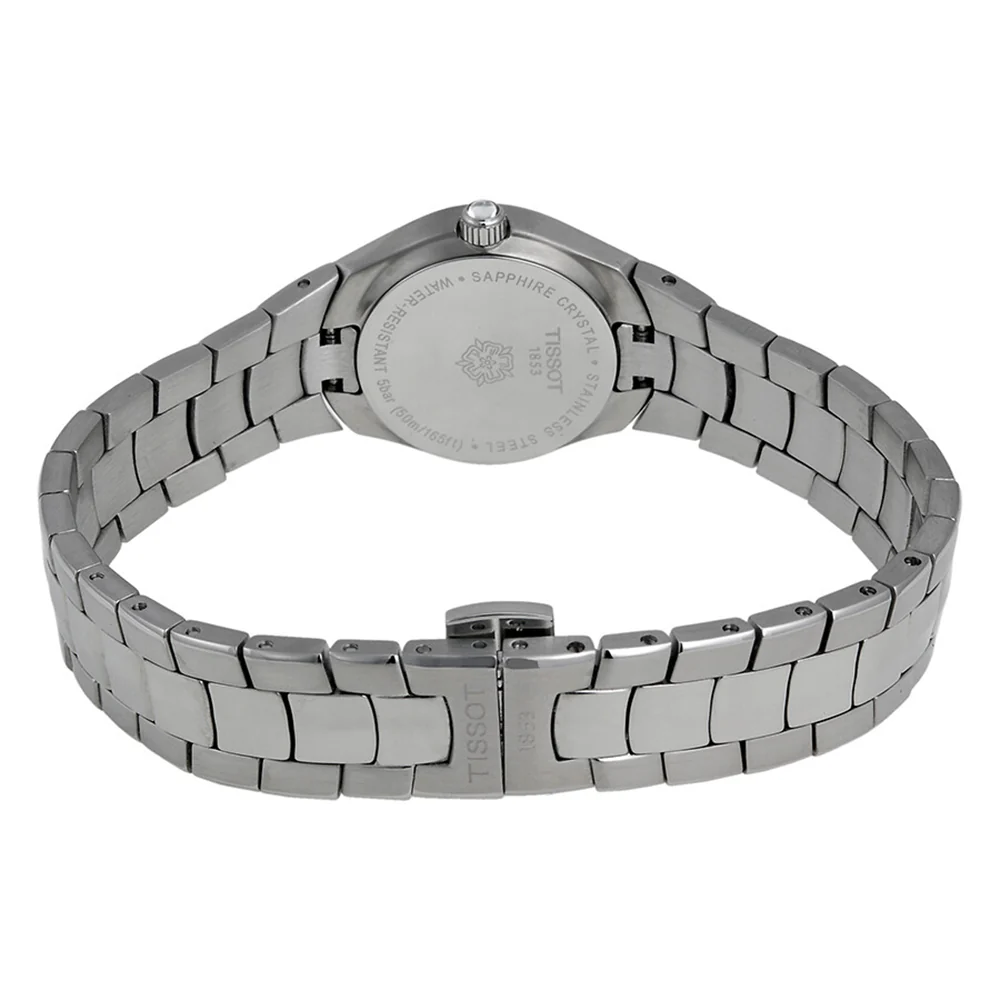 Tissot Women's T096.009.11.131.00 T-Round Blue MOP Quartz - Image 3