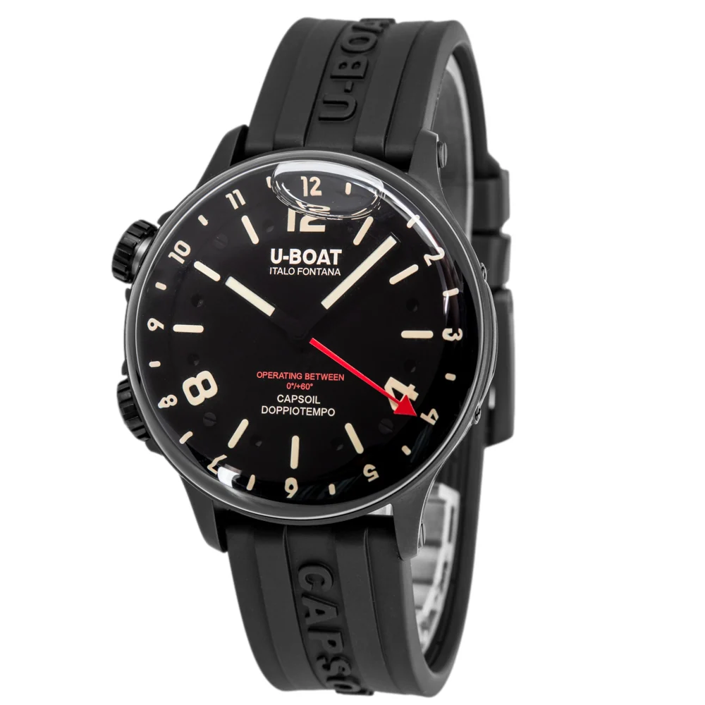 U-Boat 8770/B Capsoil Doppiotempo 45mm DLC