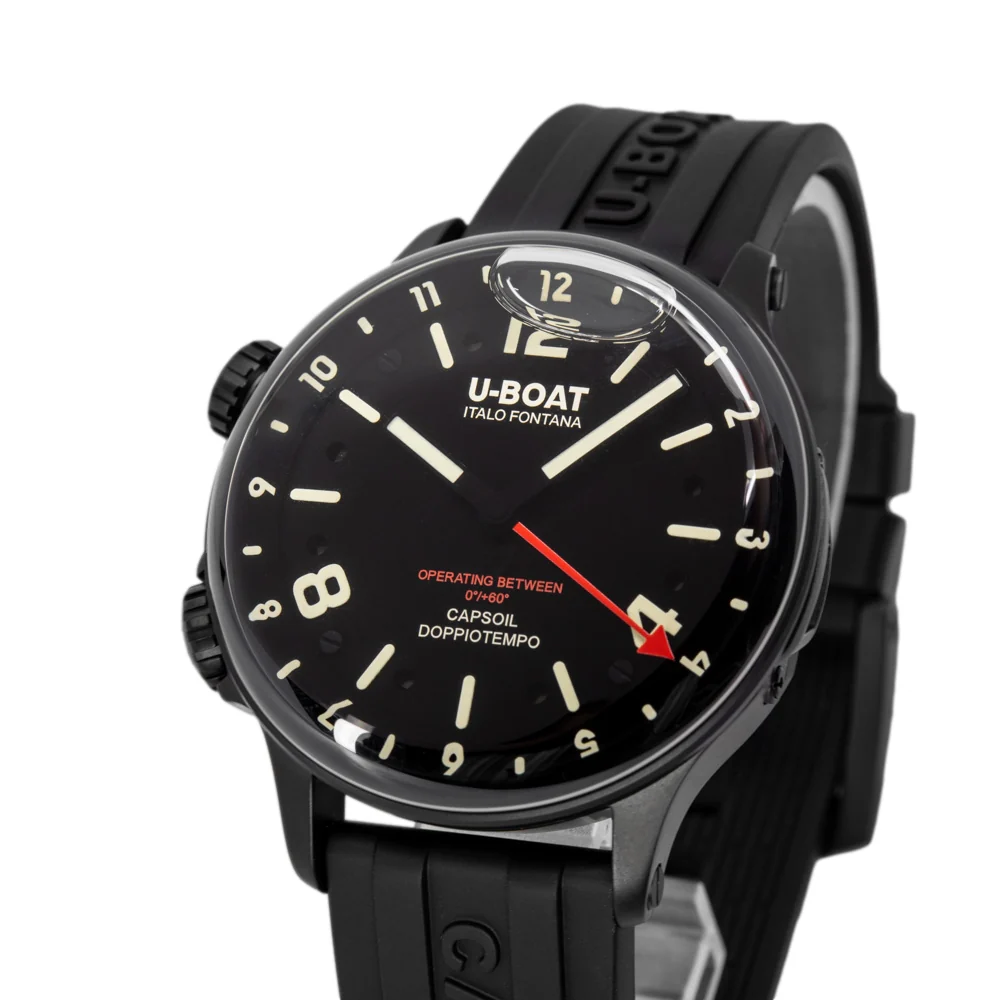 U-Boat 8770/B Capsoil Doppiotempo 45mm DLC - Image 10