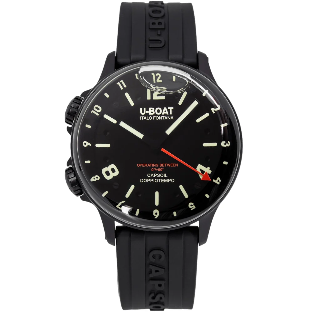 U-Boat 8770/B Capsoil Doppiotempo 45mm DLC - Image 2