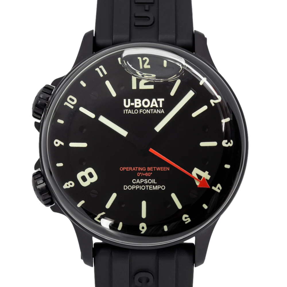U-Boat 8770/B Capsoil Doppiotempo 45mm DLC - Image 3