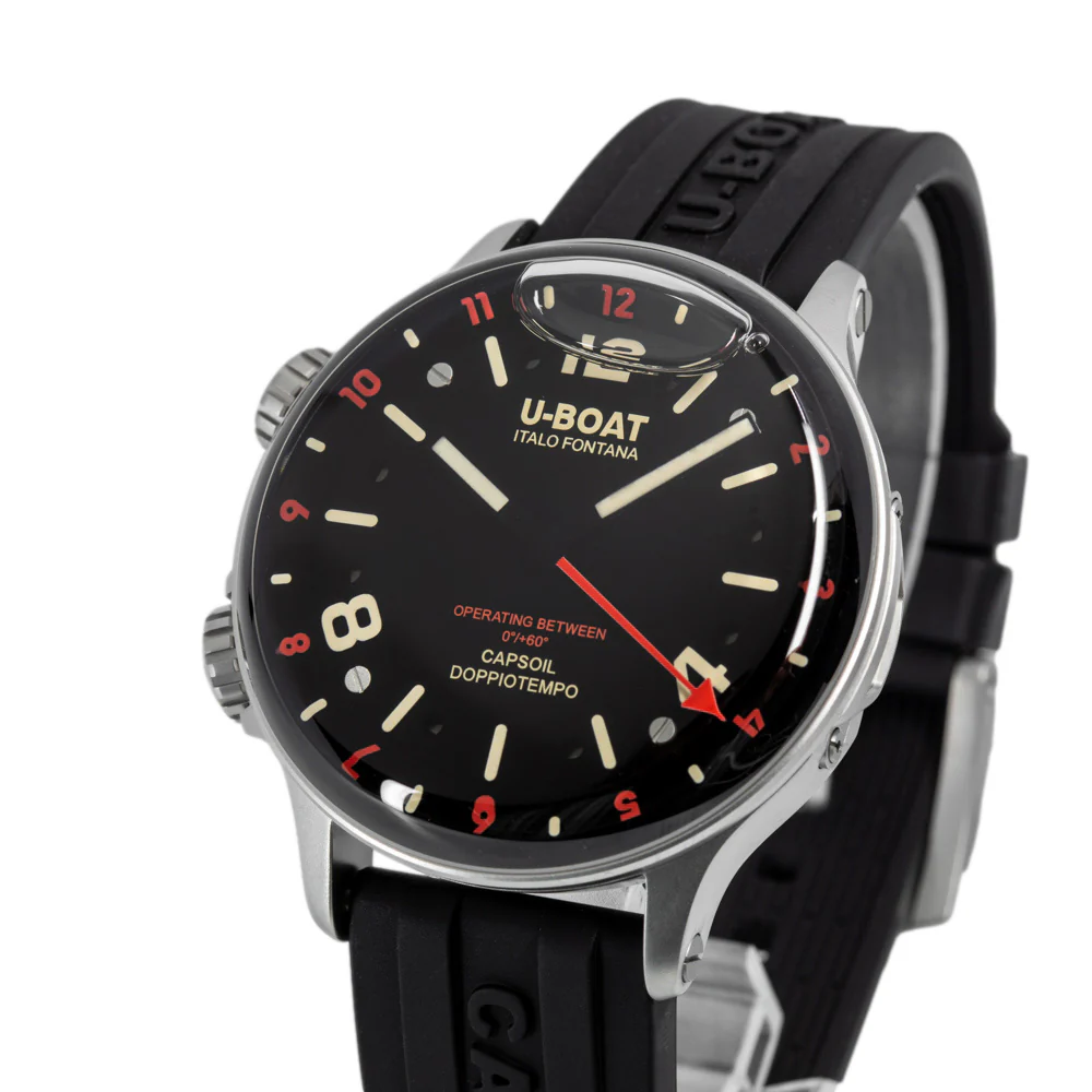 U-Boat 8839/B Capsoil Doppiotempo 45MM SS RED REHAUT - Image 10
