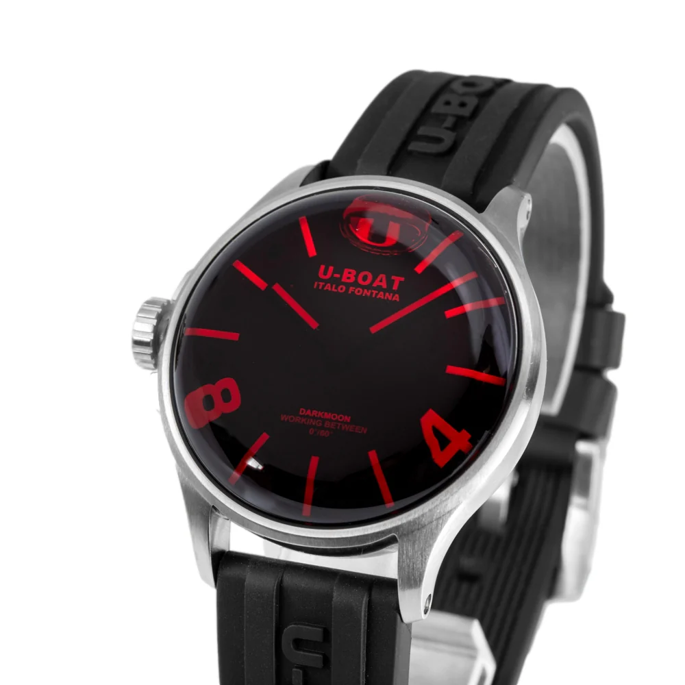 U-Boat 9305 Darkmoon 40 mm SS Red Glass - Image 10