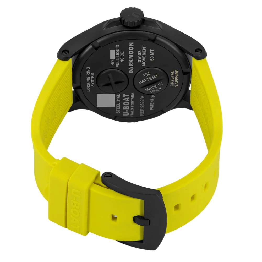 U-Boat 9522/A Darkmoon 44 mm BK Yellow PVD Quartz - Image 5