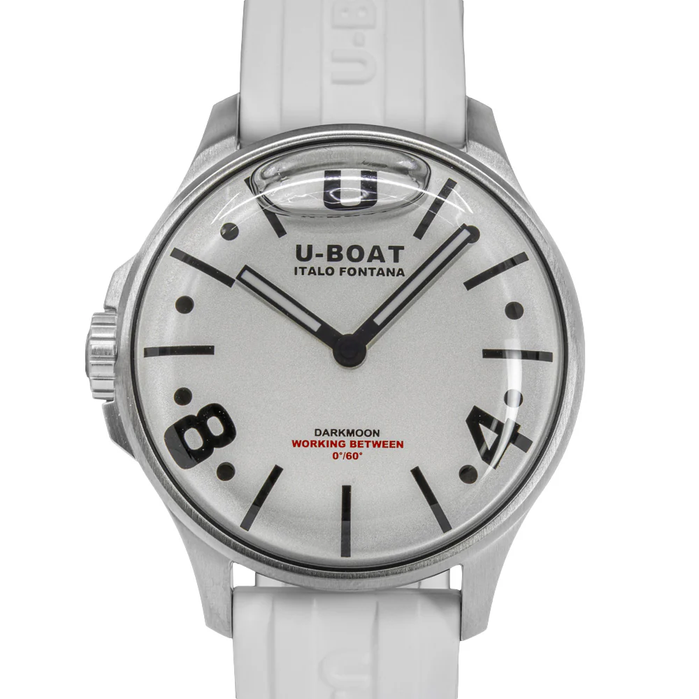 U-Boat 9542/A Darkmoon 44 mm WH Black SS - Image 2