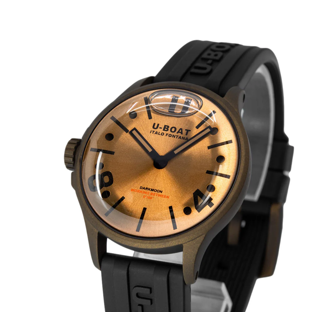 U-Boat 9547 Darkmoon 40 mm BR Black Vintage - Image 10