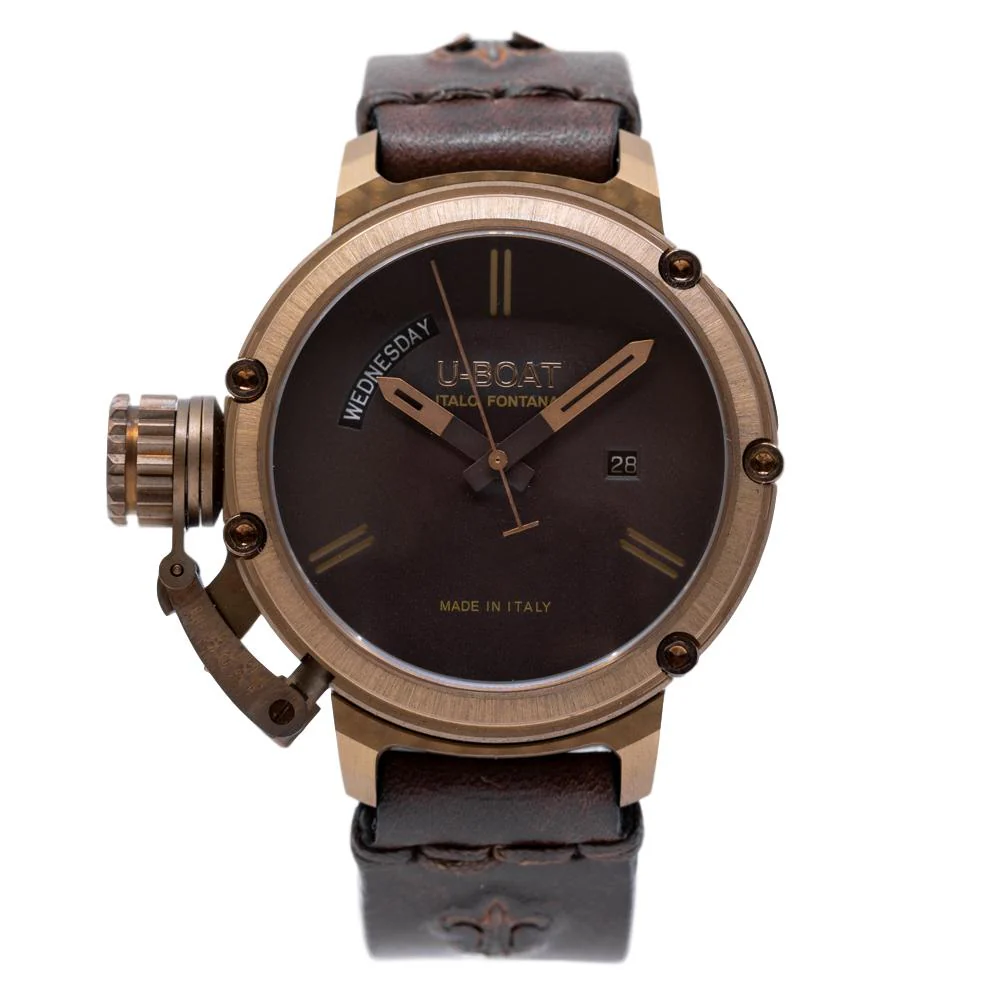 U-Boat Men's 7538 Chimera 46 Day Date Bronze Limited Edition - Image 2