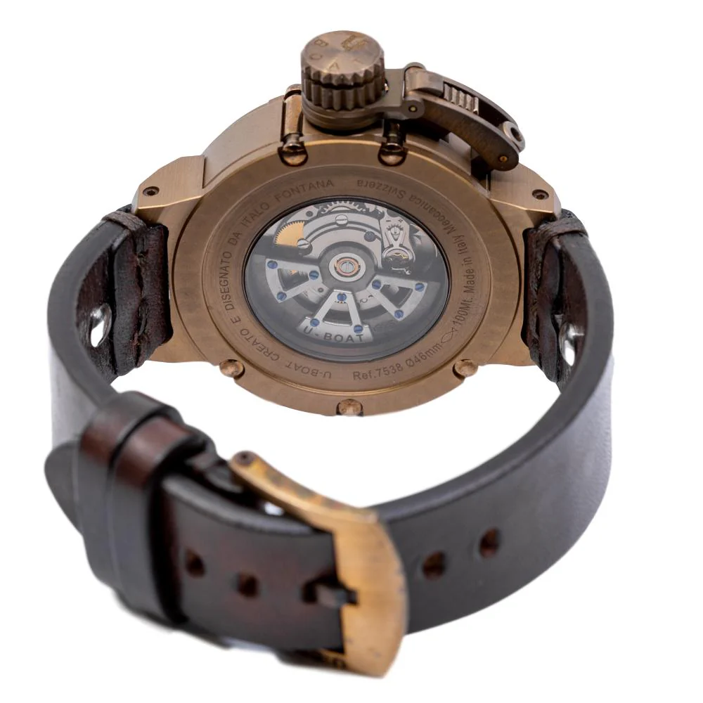 U-Boat Men's 7538 Chimera 46 Day Date Bronze Limited Edition - Image 3